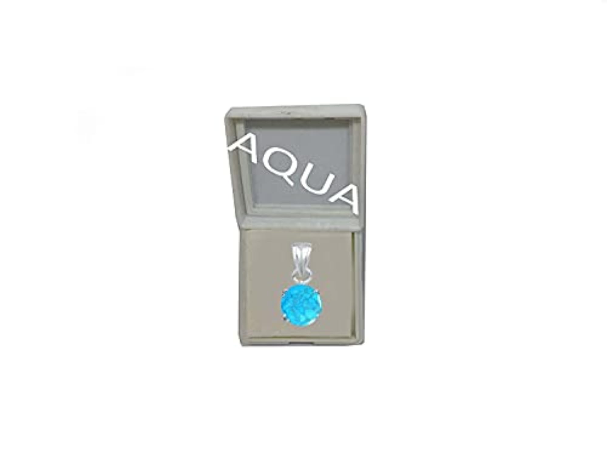 Turquoise Birthstone Pendant in 925 Silver, Astrological Gift